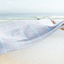 Load image into Gallery viewer, Mungo Tawulo Hand Towel & Bath Sheet (Aqua)