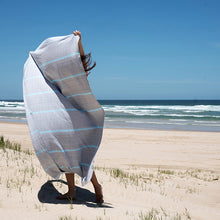 Load image into Gallery viewer, Mungo Tawulo Hand Towel & Bath Sheet (Aqua)