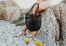 Load image into Gallery viewer, Mia Melange Net Bag - Black
