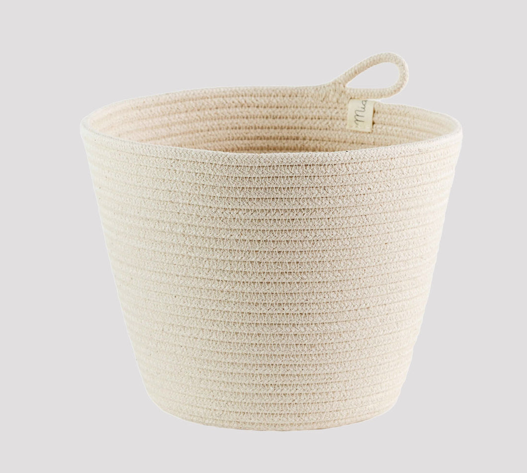 Mia Melange Planter Small – Ivory