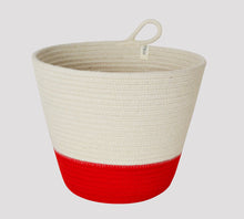 Load image into Gallery viewer, Mia Melange Planter Small – Red Block
