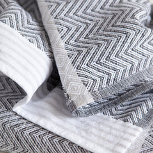 Load image into Gallery viewer, Mungo Tawulo Hand Towel  &amp; Bath Sheet (Storm)
