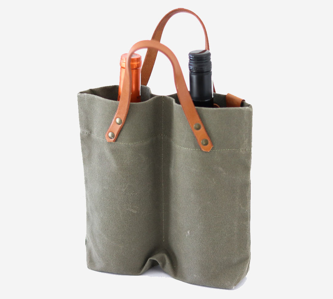 Pieter de Jager – Wine Bag – Grey