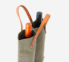 Load image into Gallery viewer, Pieter de Jager – Wine Bag – Olive Green
